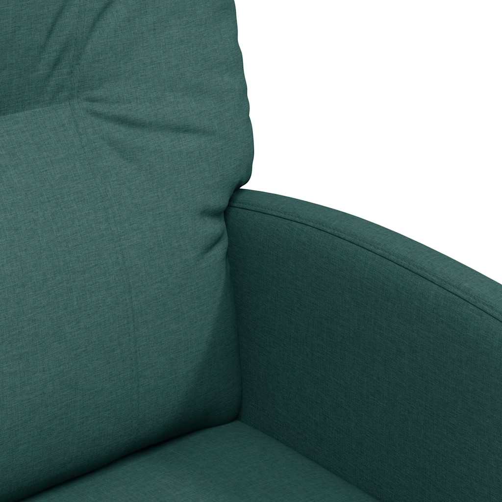 Dining Chairs with Casters 2 pcs Dark Green 57 x 67 x 95 cm