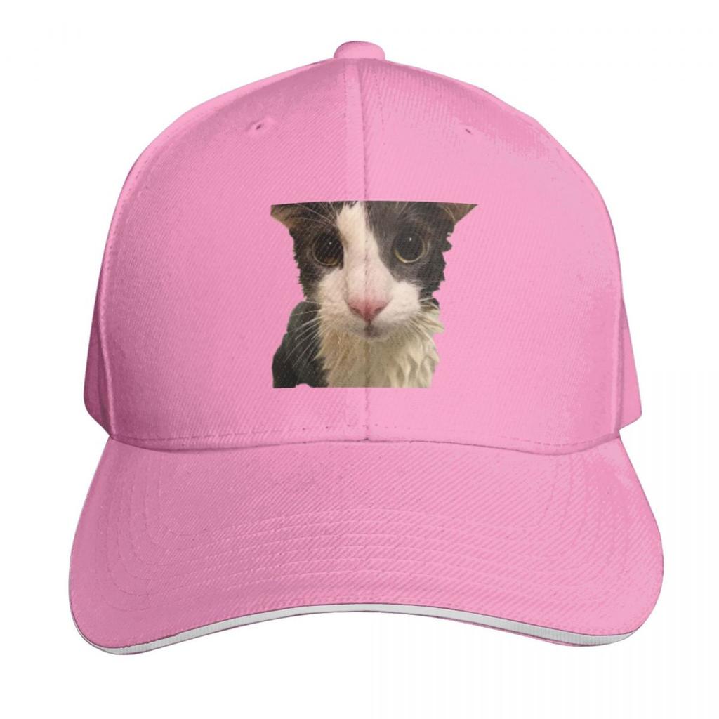 Soggy Cat Baseball Cap funny hat Rugby western Hat Fishing cap Womens Unisexs