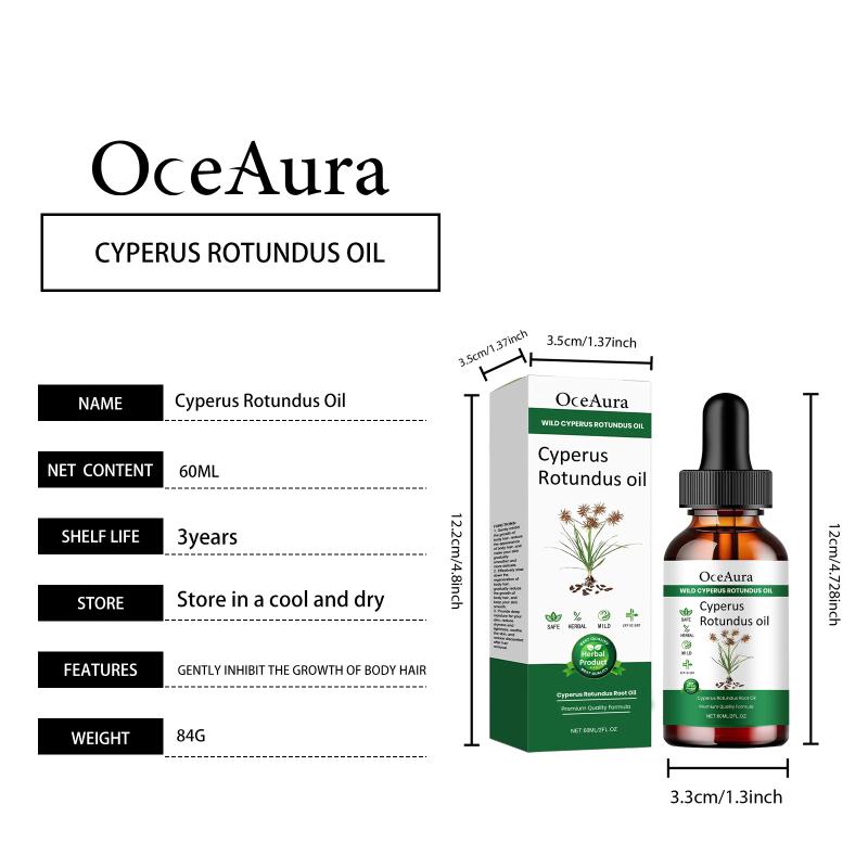 Aceite Vegetal Depilatorio Aceite Corporal Suave con la Piel Cuidado Sedoso y Suave Fórmula Hidratante para Mujeres