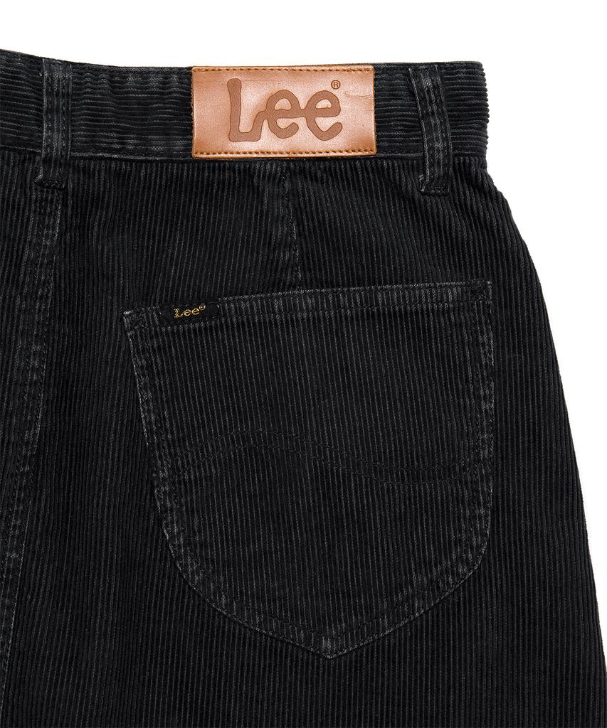 Lee Corduroy Mini Skirt Charcoal