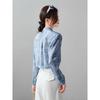 Women's Long-sleeved Fashionable Korean Style Loose Printed Top