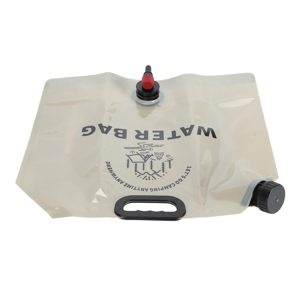 9L Collapsible Water Container Bag Large Capacity Portable Foldable Outdoor Water Storage Bag for Camping Car Travel