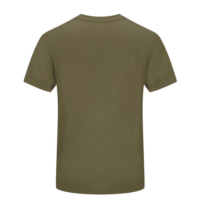 Adidas SS25 Minimalist Breathable Round Neck Short Sleeve T-Shirt Unisex Tops Olive-Green ADICLTS24CTKP-OSSO