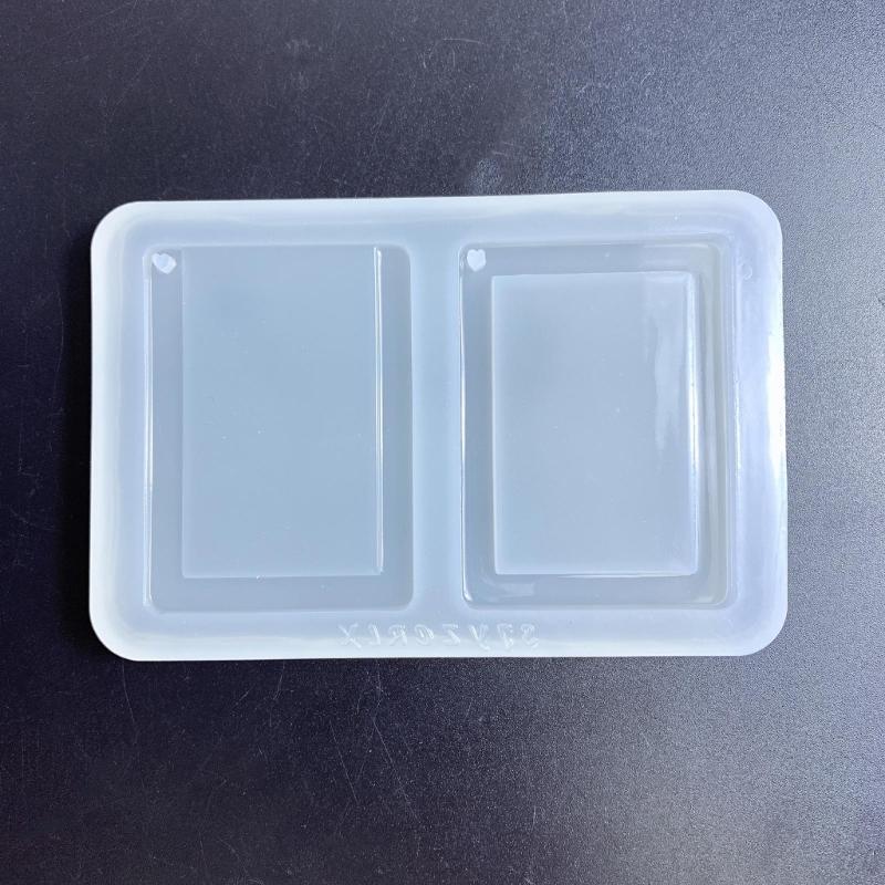 Photo Frame Decoration Silicone Mold Quicksand Mirror Epoxy Mold Resin Casting Pendant Mold Suitable for Diy Crafts