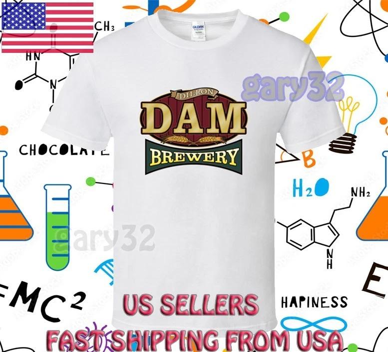 

NEW SHIRT DILLON DAM BREWERY RACING LOGO T shirt FUNNY USA SIZE S-5XL XL