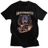 Dehydrated Wolf Biker T Shirts Unisex Tshirt Summer Streetwear Casual Graphic Tee For Husband 100 Cotton Slim Fit Clothes