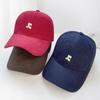 Color Solid Women Cotton Baseball Caps Embroidered Commuting Casual Outings