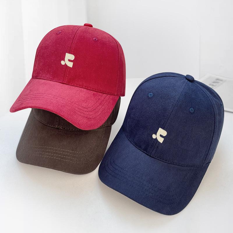 Color Solid Women Cotton Baseball Caps Embroidered Commuting Casual Outings