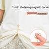 Adjustable Magnetic Buckle for No-Sew Garment Shortening and Waist Reduction