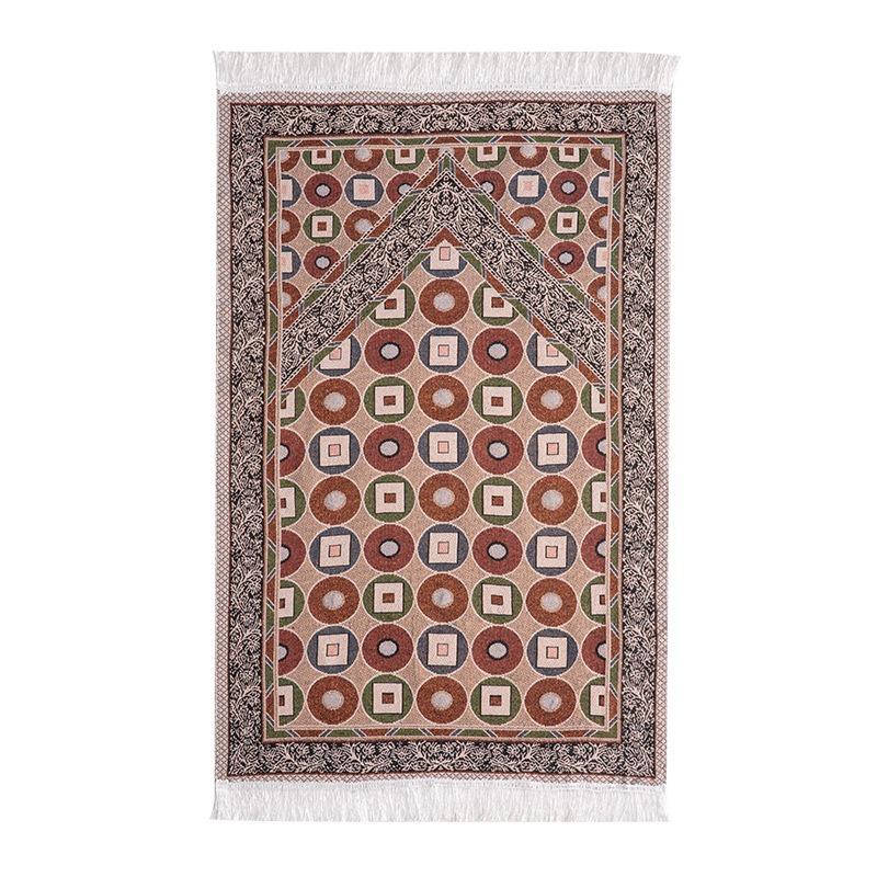 Muslim Prayer Rug Travel Mat Home Rectangle Praying Carpet Ramadan Gift