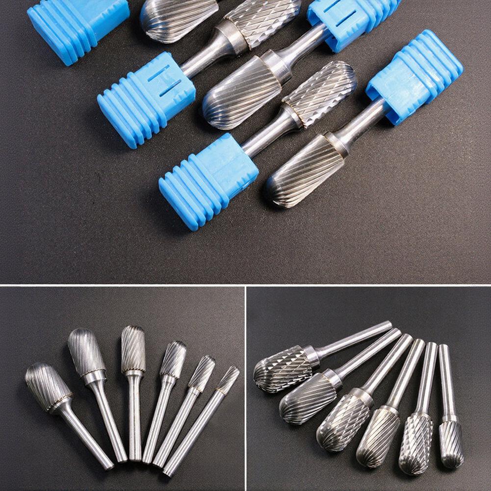For Metal Deburring Rotary Burr Metal Grinding Tool Double Cut Design Processing Hardness Up To HRC70 Efficient Material Removal