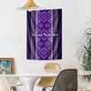 Ethnic Tribal Patterns Custom Your Name Wall Decor Tapestry Art For Pet Memorial Birthdaywedding Party Backdrop Family Gift