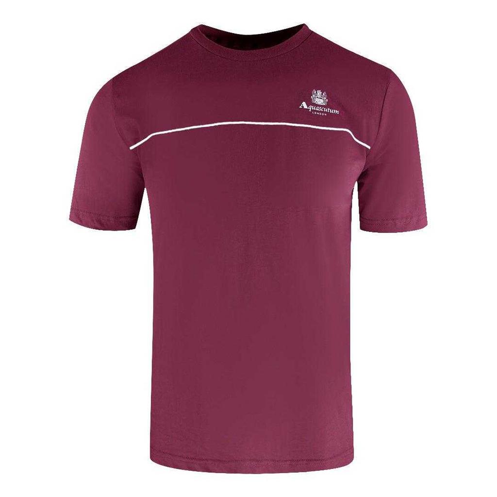 Aquascutum Mens Piping Detail T-Shirt