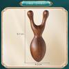 Portable Five-Claw Natural Sandalwood Massage Comb Wood Head Meridian Scalp Therapy Comb for Hair Styling and Relaxation