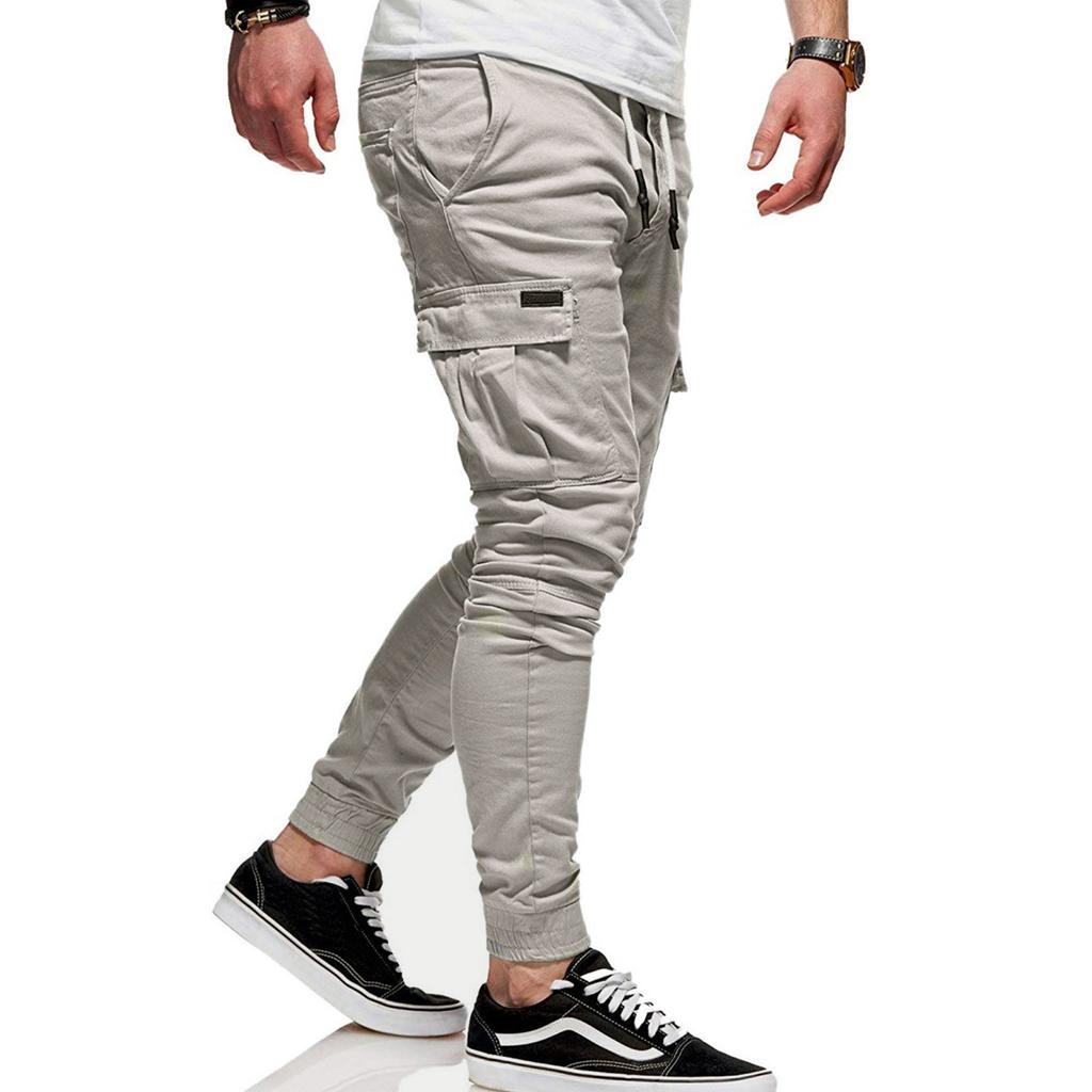 Men's Sports Casual Jogging Trousers Lightweight Hiking Work Pants Outdoor Pant