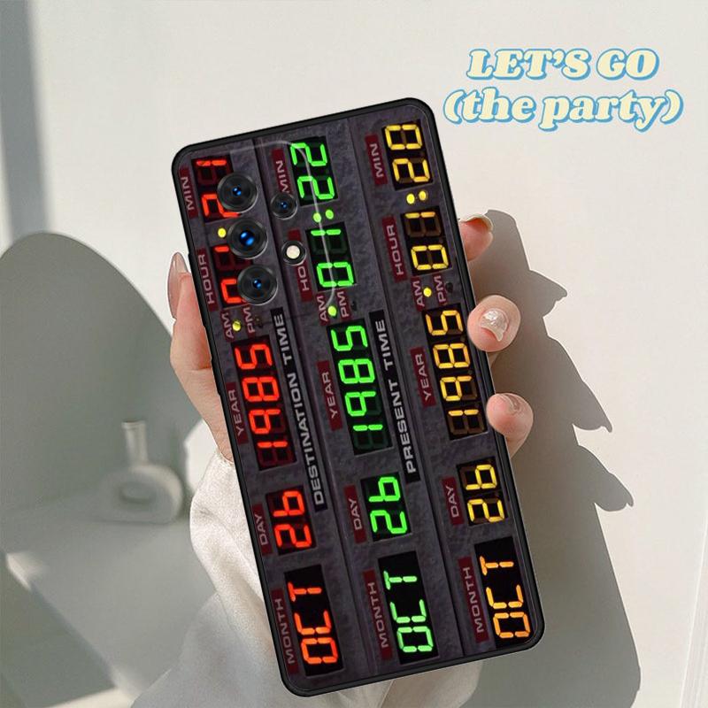 Flux Capacitor Back To the Future Phone Case For Samsung A42 A31 A40 A51 A71 A32 A80 A91 A52 A72 A20e A21S A50 A70 A11 A12 Cover
