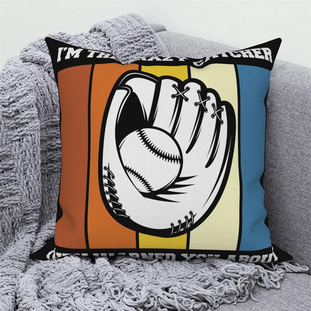 Pillowcase Home Sofa Car Decoration  Baseball Sports Cushion Cover