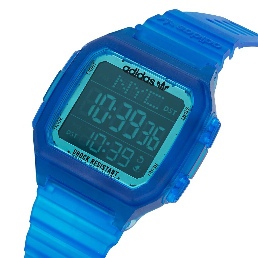Original Watch DIGITALONEGMT AOST22047 Blue [Adidas Swatch] [Item]