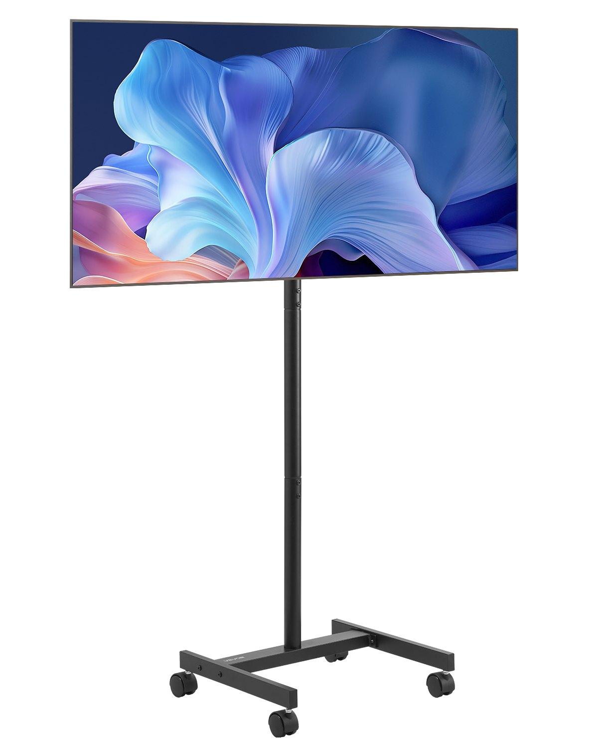VEVOR Rolling TV Stand, Mobile TV