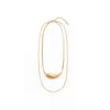 Collier - LUXENTER - Syten - Or jaune 18 carats - Alliage métallique - Fermoir mousqueton