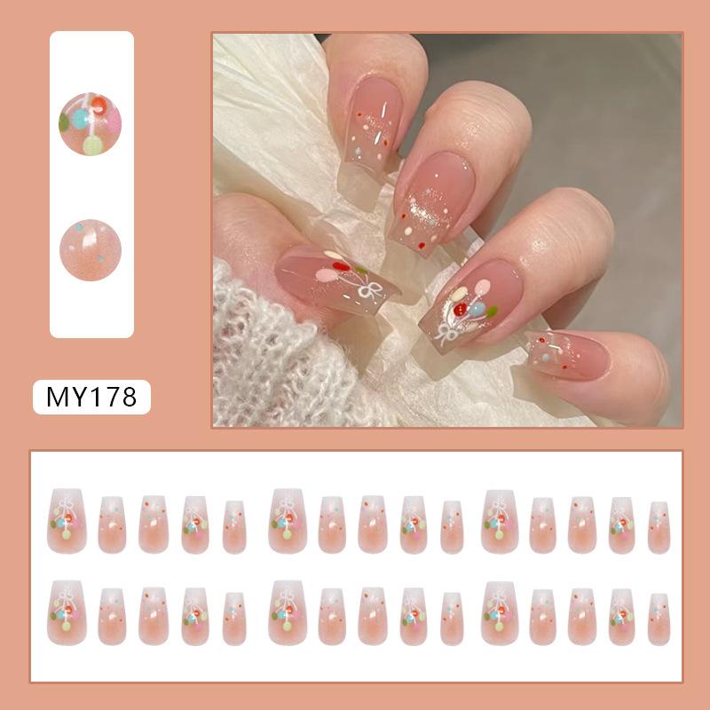 

Разноцветный шар-конфета в горошек, лента с постепенным изменением цвета, милая девушка, европейский и американский ins-стиль, съемный, носимый как броня, 30 штук