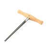 Violin Peg Hole Reamer T Handle Bridge Pin Reamer 1:30 Taper Wood Handle 3/4 4/4 Viola Peg Reamer Violin Making Tool
