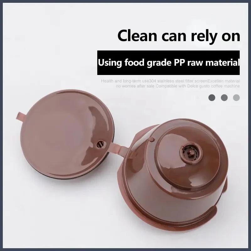 Reusable Coffee Capsule for Nespresso Machines, Refillable Coffee Capsule, Stainless Steel Mesh Filter, Eco-Friendly