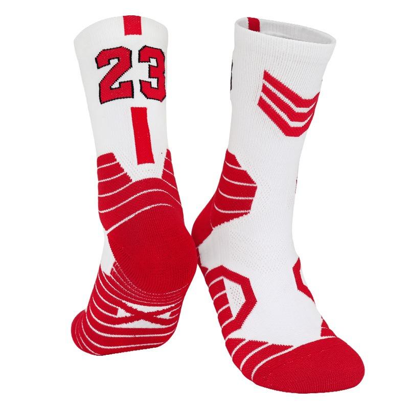 Professionelle Super Star Sport Basketballsocken Frotteesohle Socken Strumpf Elite Dicke Sport Lauf- Radsocken