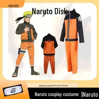 Naruto Shippuden Genç Uzumaki Cosplay Ceket Kostümü
