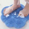 1 Peça de Tapete de Silicone para Chuveiro - Antiderrapante, Fácil de Limpar, Melhora o Desgaste, Massagem nos Pés, Banho Relaxante, Tapete de Massagem - Tapete de Chuveiro para Pés