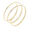 European & American Dual-Ended Flat Stylish Simple Arm Ring - Elegant, Versatile, Individualistic Jewelry 