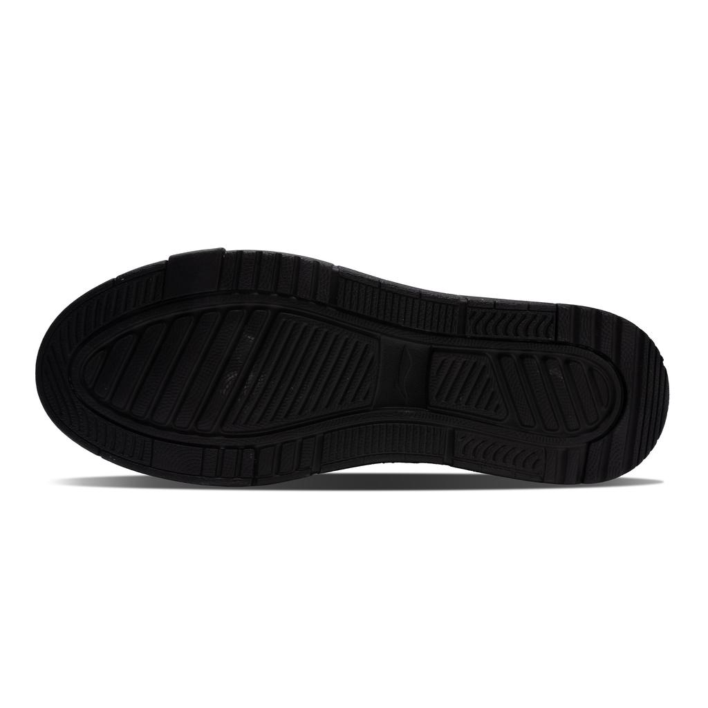 Li Ning Original Era Slip Resistant, Lightweight, And Breathable Low top Skateboard Shoes Men's Black White AGCU337-5(Team348-)