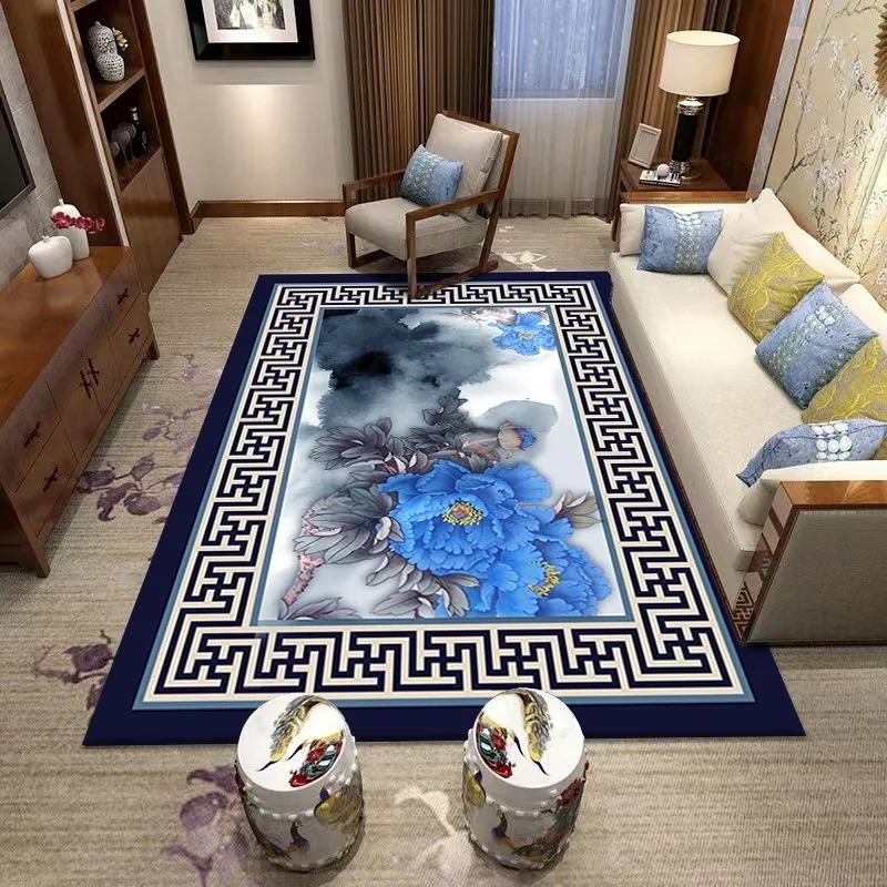 Großer neuer chinesischer Teppich, mit Blumen und Vögeln und kreativem Muster, Wohnzimmer-Matte, Heimdeko-Teppich, Bodenbelag für verschiedene Szenen