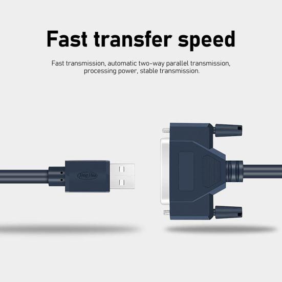 Cheap Printer Adapter Cable Driverfree Stable Transmission Lightweight