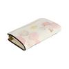 COACH 12 floral print zipper closure coated canvas card holder mini women's white White
