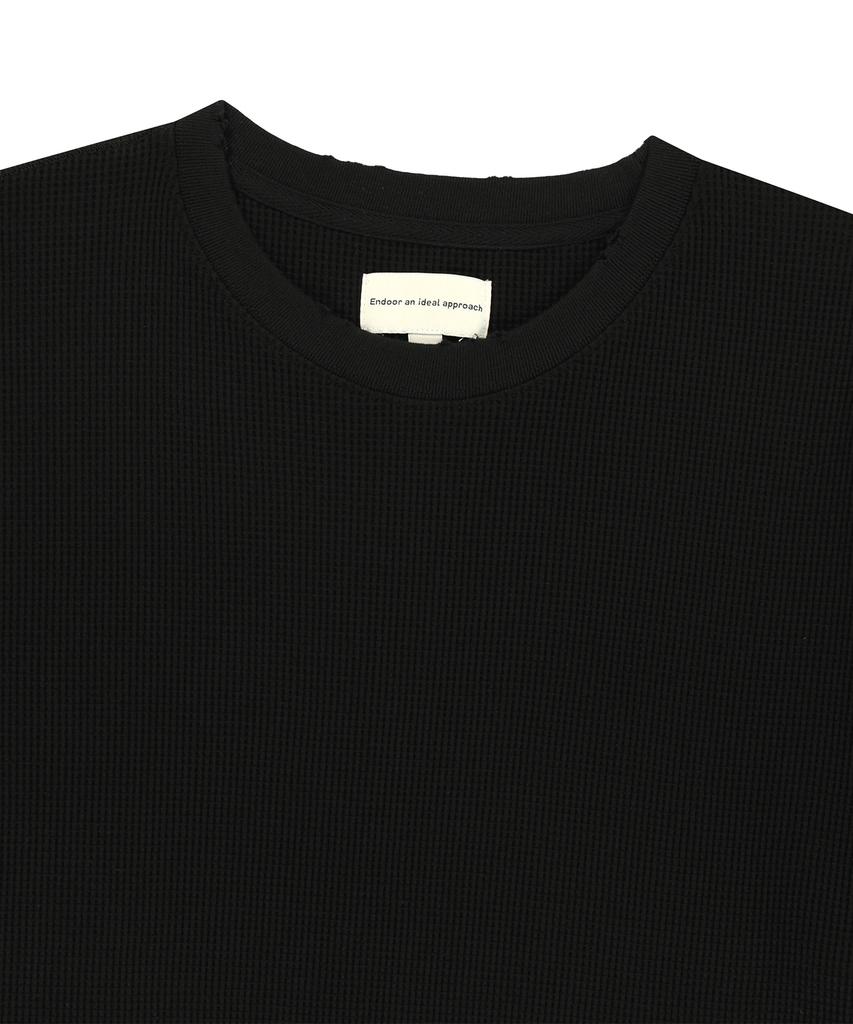 ENDOOR Vtg Damage 1/2 T-Shirt (Black)