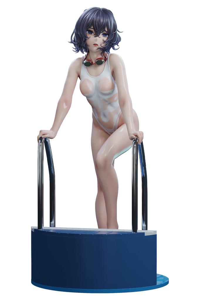 Kaomin illustration "Aoi Nanjo" 1/6 scale painted finished figure