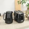 Kettle and Toaster Set, 1.7L 3000W Fast Boil Kettle & 2 Slice Toaster Kitchen Set with 7 Level Browning Controls, Defrost, Reheat