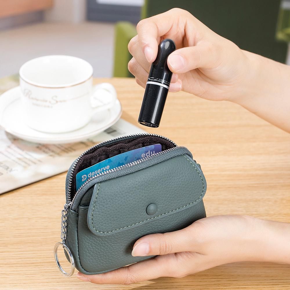 Fashion change bag women's large-capacity portable coin storage bag ultra-thin multi-functional compact clutch bag ins