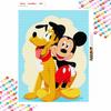 Disney Diamond Painting 5D DIY Mickey Pluto Diamond Painting Art Diamond Painting Kit Adult/Beginner Gift Idea Home Decor