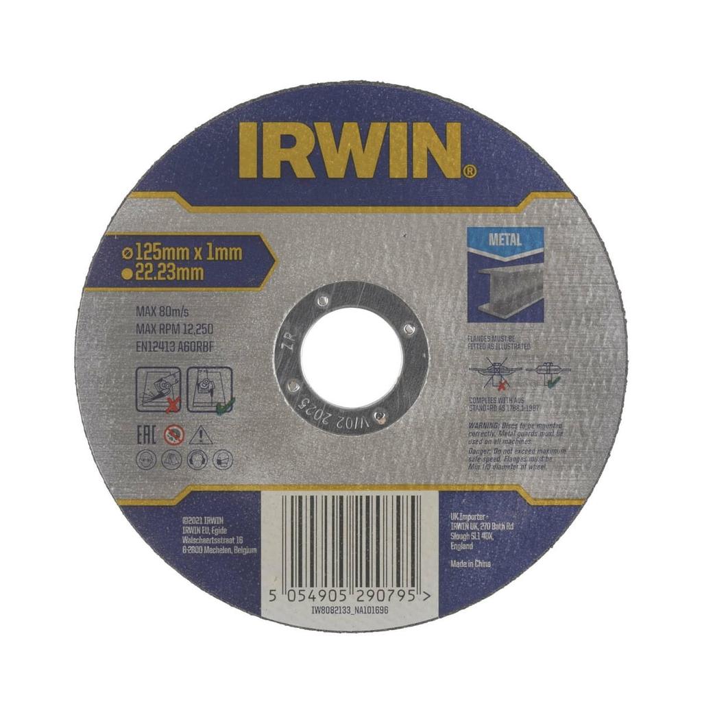 Irwin Flat Metal Cutting Disc x x 22.23mm