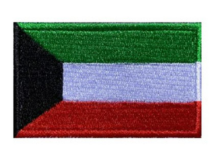 Outdoor gestickter Gummi-Flaggen-Aufnäher Abzeichen mit Klettverschluss