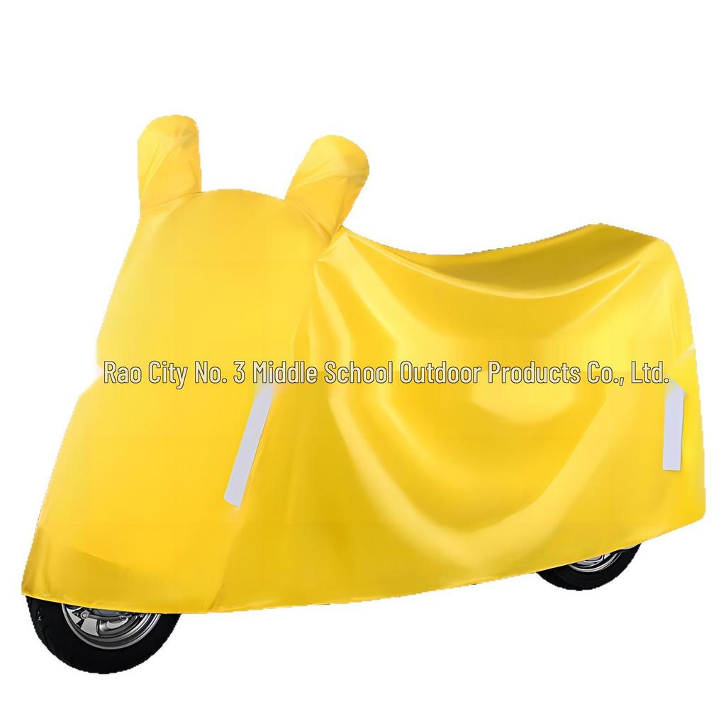 Electric Vehicle Rain & Sun Shield: Windproof, Dustproof, Full Motorcycle & Car Cover