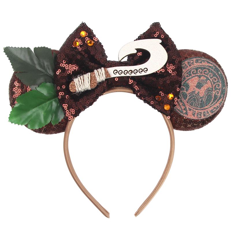 Mode St. Patrick Glitzer Mausohren Stirnband Mädchen Pailletten Haarschleife Festival Haarband Party DIY Haaraccessoires Mujer