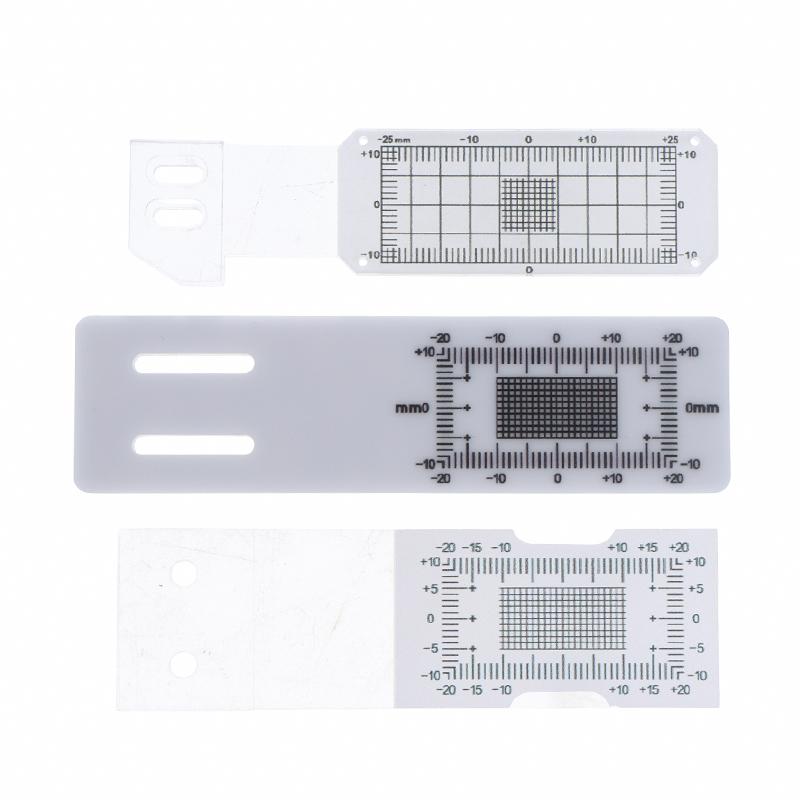 Clear Acrylic Crack Gauge Monitor Accurate Crack Monitoring Record Tool Crack Measuring Instrument For Monitoring Wall Cracks