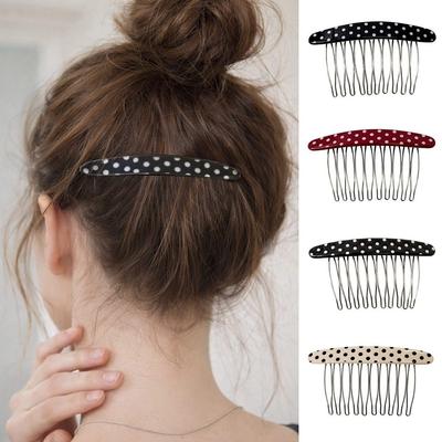 Non-Slip Hair Combs Headwears Bangs Hair Clip New Insert Comb  for Princess Hair Accessories