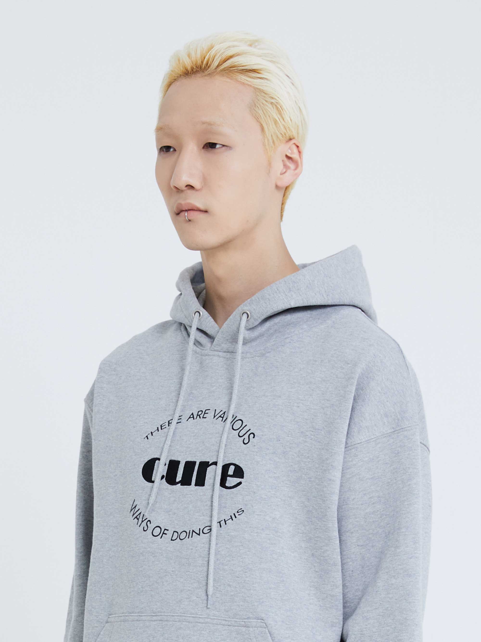 201 Breed Cure Logo Hoodie(Grey) L