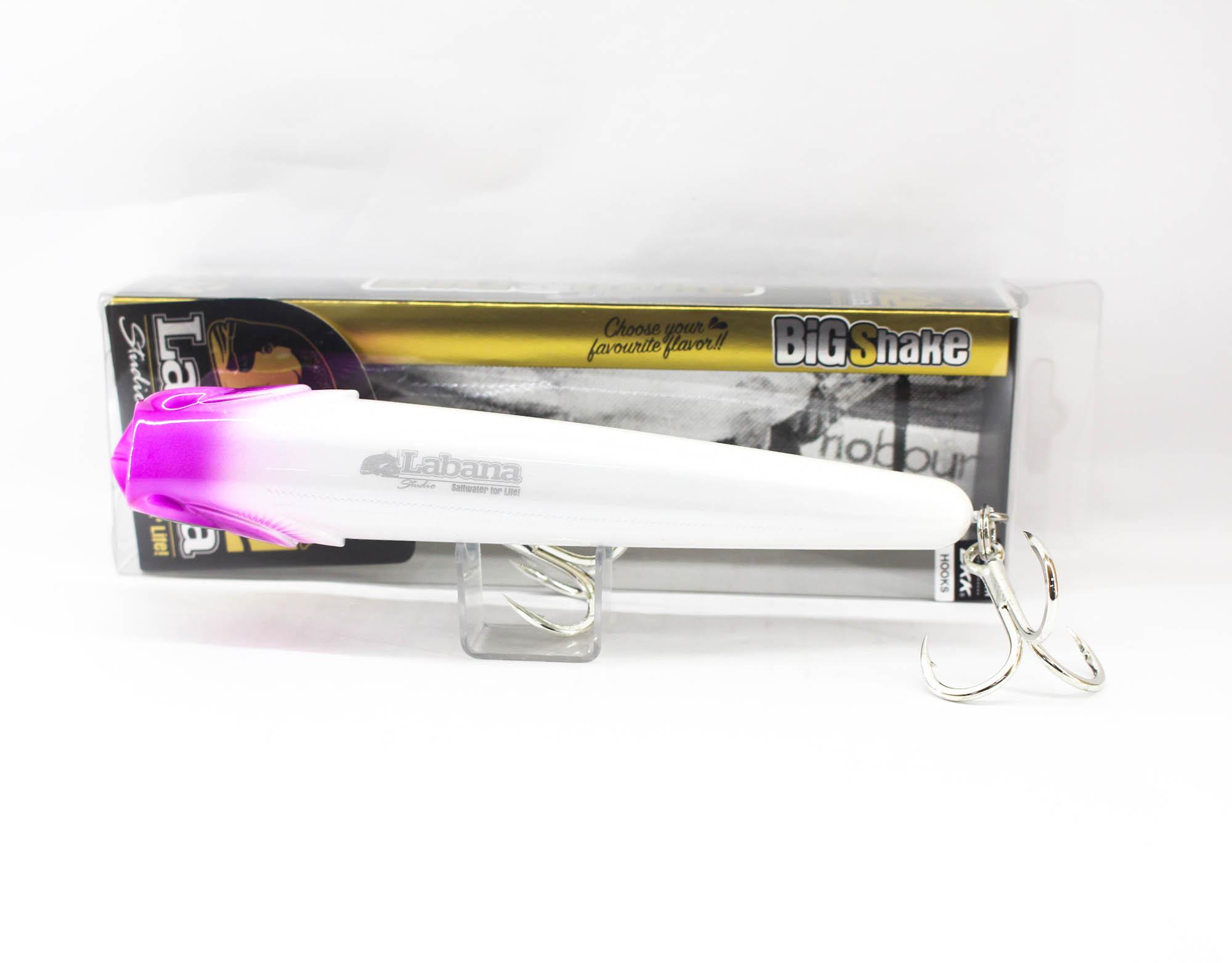 Leurre De Pêche Labana Studio Big Shake 188 Mm - Flottant, 100g, Coloris Baies Crème