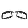 M Look Glossy Black Mirror Covers For BMW X5 E53 1999- 2006 Rearview Side Mirror Cover Caps New