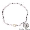 Healing Bohemian Gem Gravel Natural Semi-precious Stone Necklace Women's Fashion Necklace Jewelry Collares Para Mujer Female